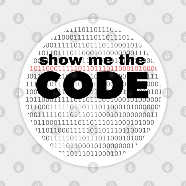 Show me the code Magnet by Software Testing Life